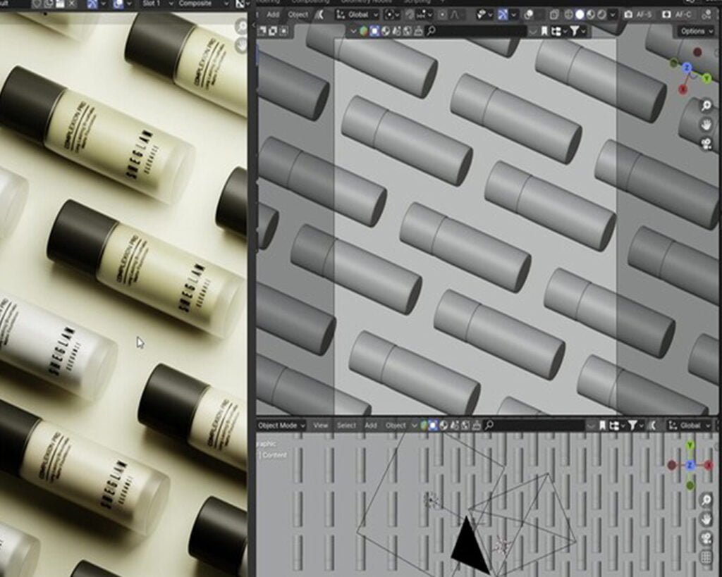 3D rendering product design